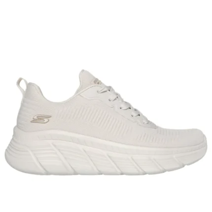 Skechers 117385 Ladies Trainer-Off White